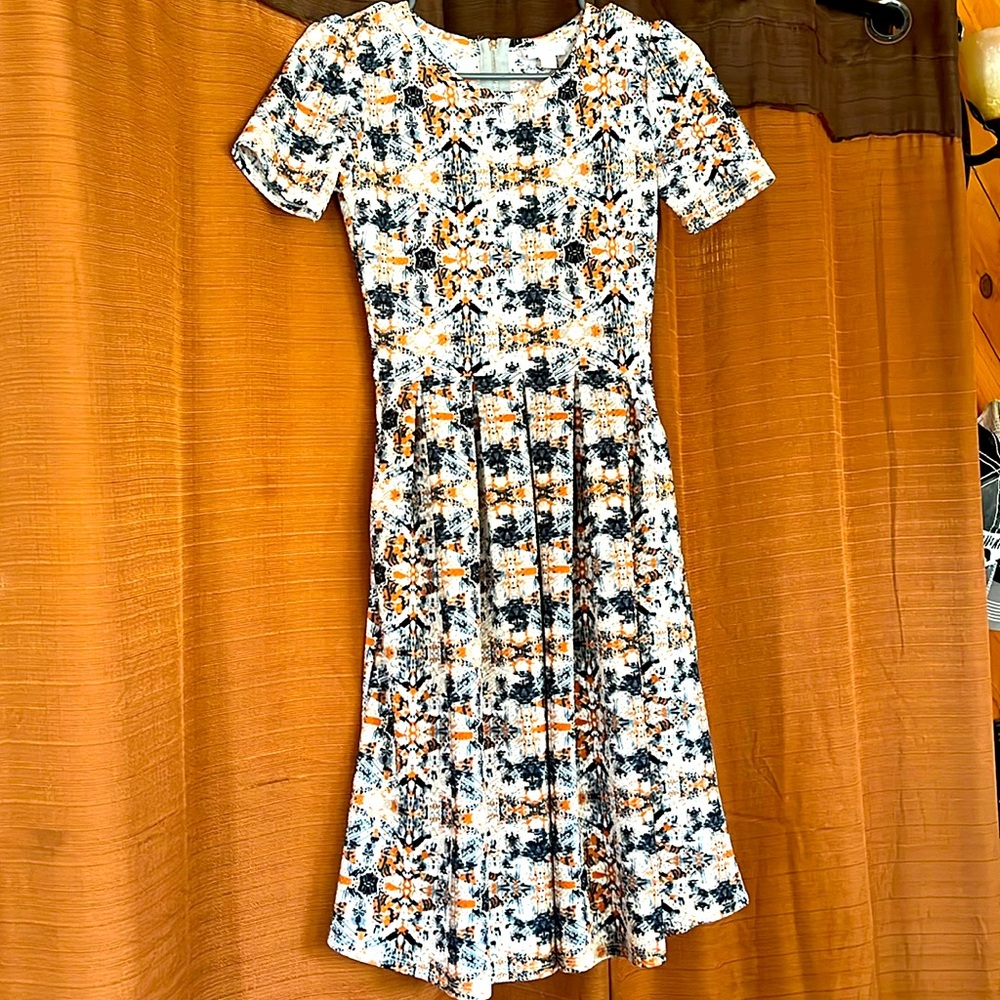 XS lularoe dress with pockets Boho mid length